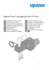 Uponor Fluvia T pumpgroup Push-12 TH-G Manual De Instalación Y Funcionamiento