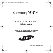 Samsung Denim Guia Del Usuario