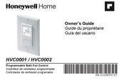 Honeywell Home HVC0001 Guia Del Usuario