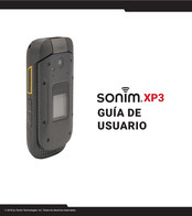 Sonim XP3 Guía De Usuario