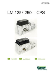 Fancom LM.125+CPS Manual De Instrucciones