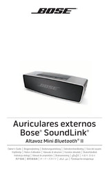 Bose SoundLink Guia Del Usuario