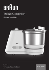 Braun TributeCollection KM 3050 Manual De Instrucciones