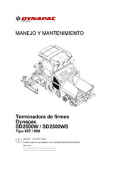 Dynapac 898 Manejo Y Mantenimiento