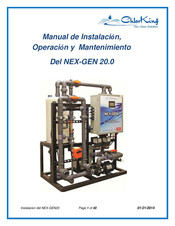 ChlorKing NEX-GEN 20.0 Manual De Instalación, Operación Y Mantenimiento