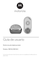 Motorola MBP140-2 Guía De Usuario