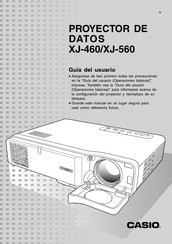 Casio XJ-560 Guia Del Usuario