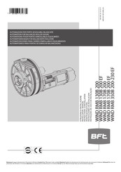 BFT WIND RMB 130B 200 Instrucciones De Instalación