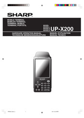 Sharp UP-X200 Manual Tecnico