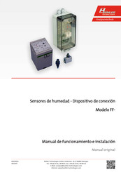 Bühler technologies FF-HM-230 Manual De Funcionamiento E Instalacion