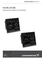 Grundfos CU 3X2 Instrucciones De Instalación Y Funcionamiento