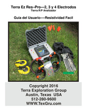 Terra Exploration Group Terra Ez Res Pro Guia Del Usuario