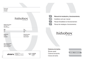 Absara hidrobox Format Serie Manual De Instalación Y Funcionamiento