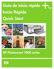 HP Photosmart 7800 serie Guia De Inicio Rapido