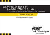 Honeywell BW Technologies GasAlertMicro 5 Guía De Referencia Rápida