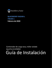 Blackberry Radar-L Guia De Instalacion