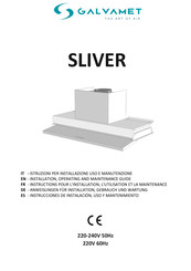 Galvamet SLIVER Instrucciones De Instalación, Uso Y Mantenimiento