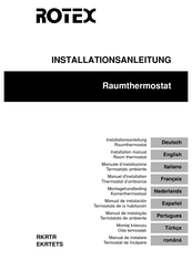 Rotex EKRTETS Manual De Instalación
