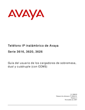 Avaya 3626 Serie Guia Del Usuario