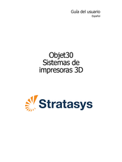 Stratasys Objet24 Guia Del Usuario