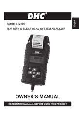 DHC BT2100 Manual De Usuario