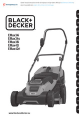 Black+Decker EMax42i Traducción De Las Instrucciones Originales