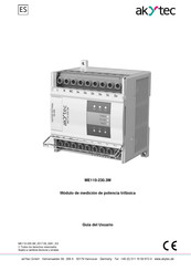 Akytec ME110-230.3M Guia Del Usuario