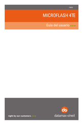 Datamax-O’Neil MICROFLASH 4TE Guia Del Usuario