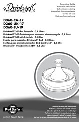 Petsafe Drinkwell D360-EU-19 Manual De Funcionamiento