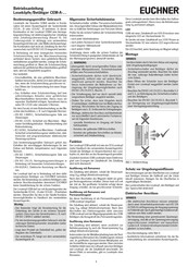 EUCHNER CEM-A Serie Manual De Instrucciones