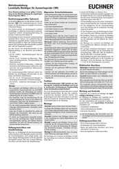 EUCHNER CMS-MBD Manual De Instrucciones