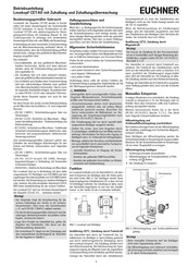 EUCHNER 111917 Manual De Instrucciones
