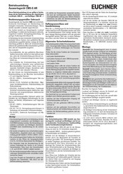 EUCHNER CMS-R-CXB-SC Manual De Instrucciones