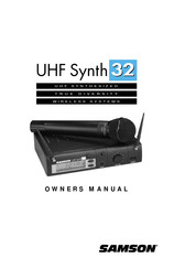 Samson UHF Synth 32 Manual Del Usuario