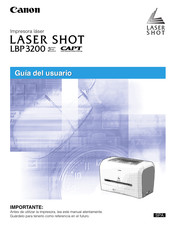 Canon Laser Shot LBP3200 Guia Del Usuario