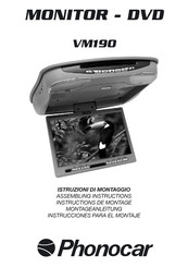 Phonocar VM190 Instrucciones Para El Montaje