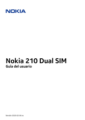 Nokia 210 Dual SIM Guia Del Usuario