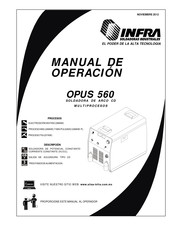 Infra OPUS 560 Manual De Operación