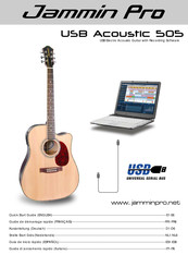 Jammin Pro USB Acoustic 505 Guia De Inicio Rapido