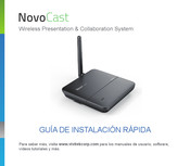 Vivitek NovoCast Guía De Instalación Rápida