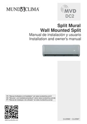 mundoclima MVD DC2 Manual De Instalación Y Usuario