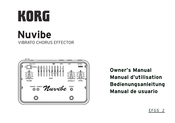 Korg Nuvibe Manual De Usuario