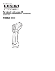 Extech Instruments 42560 Guia Del Usuario