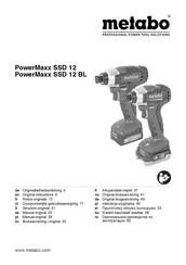 Metabo PowerMaxx SSD 12 Manual Original