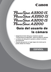 Canon PowerShot A3350 IS Guia Del Usuario