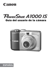 Canon PowerShot A2000 IS Guia Del Usuario