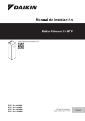 Daikin ETVZ16S23DA6V Manual De Instalación