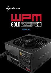 Sharkoon WPM GOLD ZERO Manual De Instrucciones