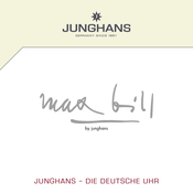 Junghans j800.1 Manual De Instrucciones