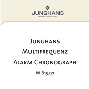 Junghans W 615.97 Manual De Instrucciones